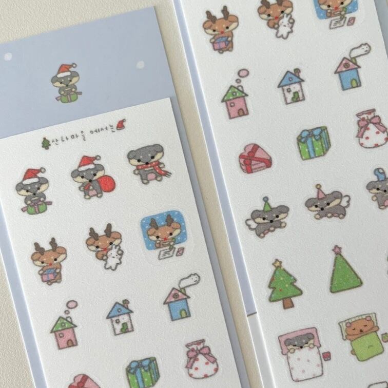 nuruhi 〔sticker ーサンタ村でー〕