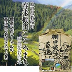 【令和5年産】舂米(つくよね)棚田「華越前」【減農薬栽培米】（白米／玄米 5kg）