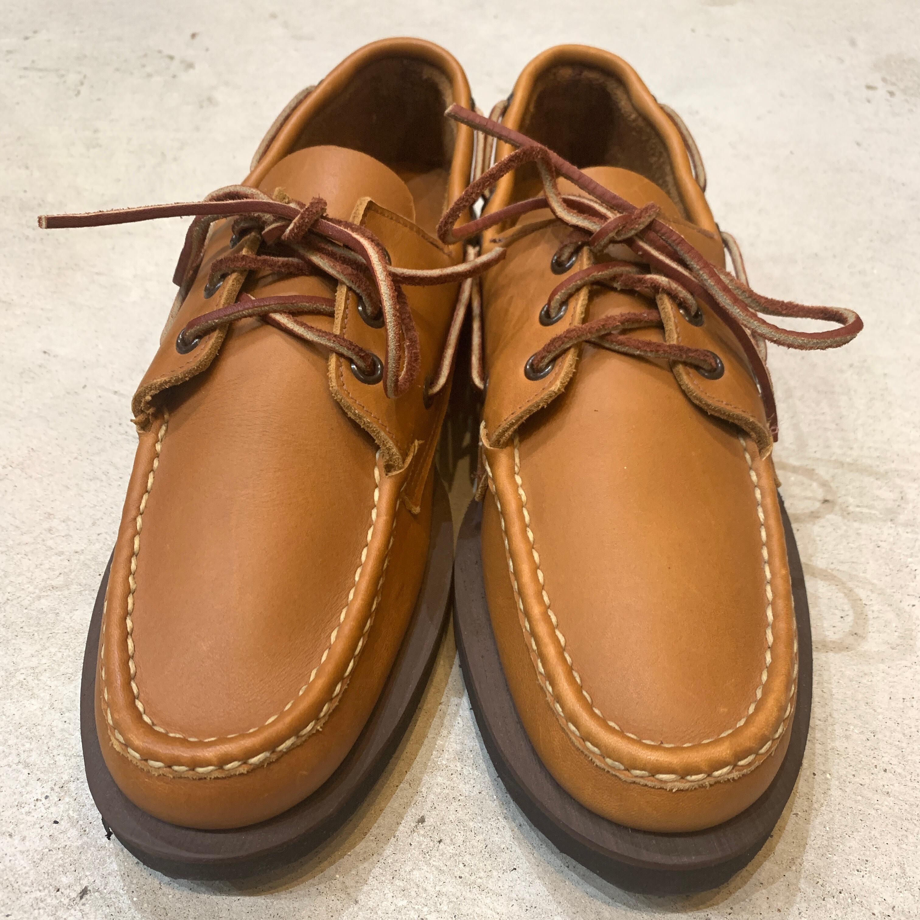 デッドストック Russell Moccasin デッキシューズ レザー 9B | 古着屋 Uan