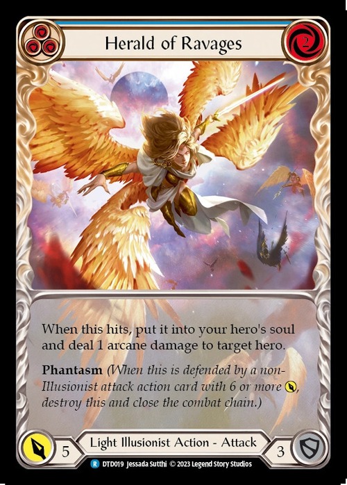 DTD019【Light Illusionist】Herald of Ravages (Blue) 画像