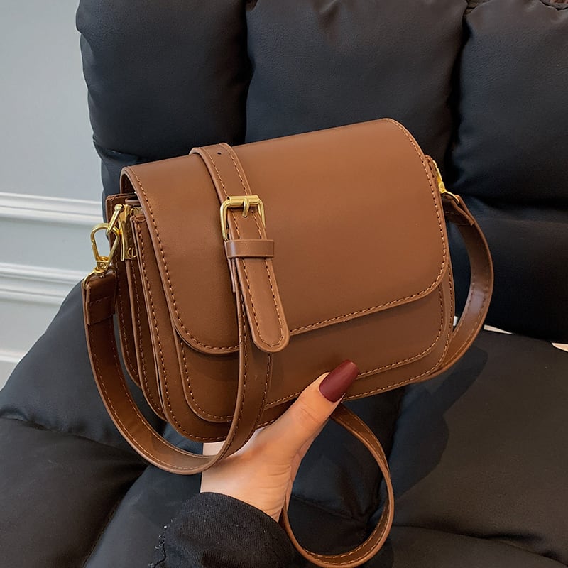 スタンダードオータムウィンター レトロ 秋物 冬物 スクウェア メッセンジャーバッグ Tiancai_Wing_Bag74521359335