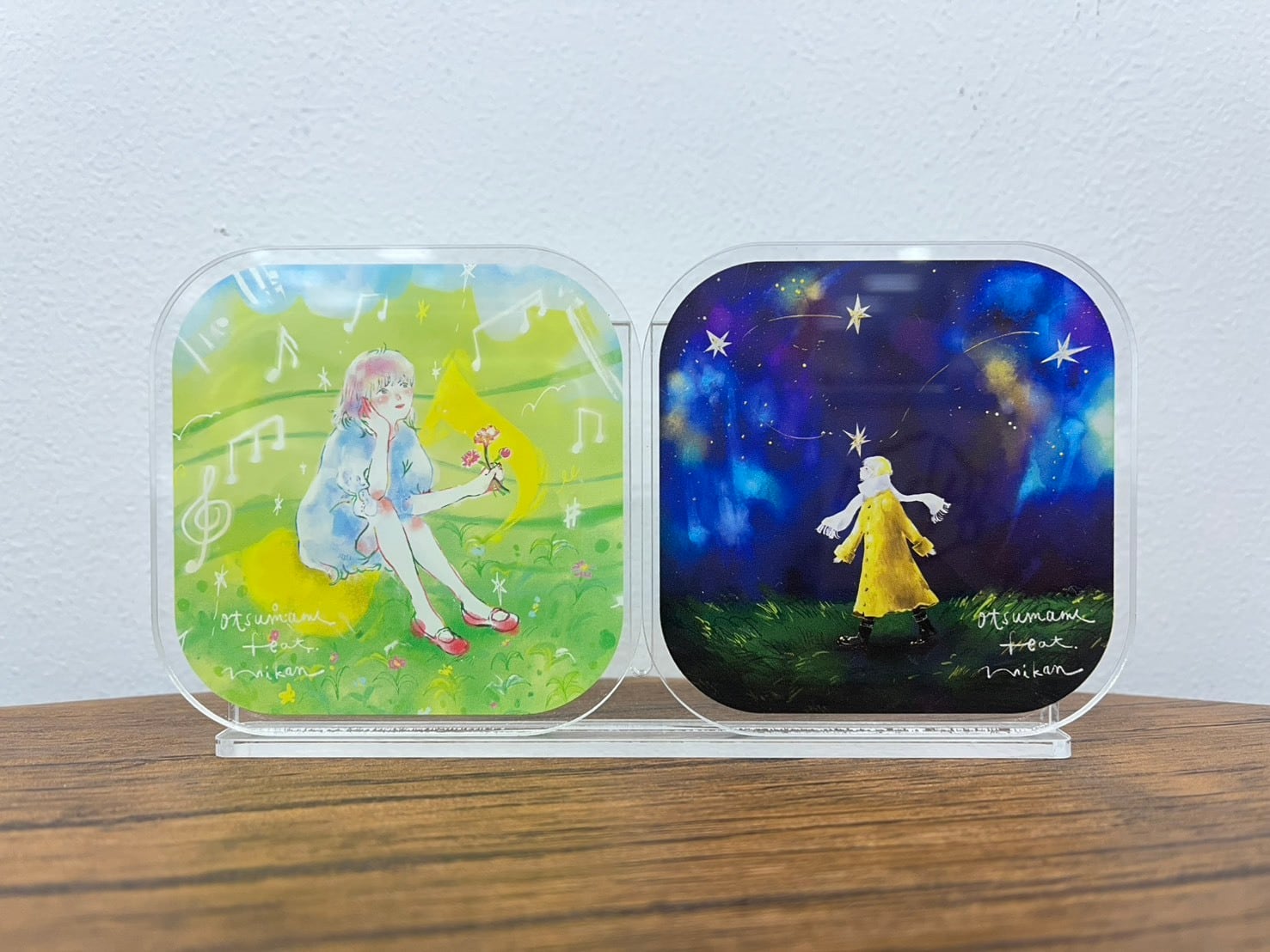 アクリル・コースター2枚セット | otsumami official web shop