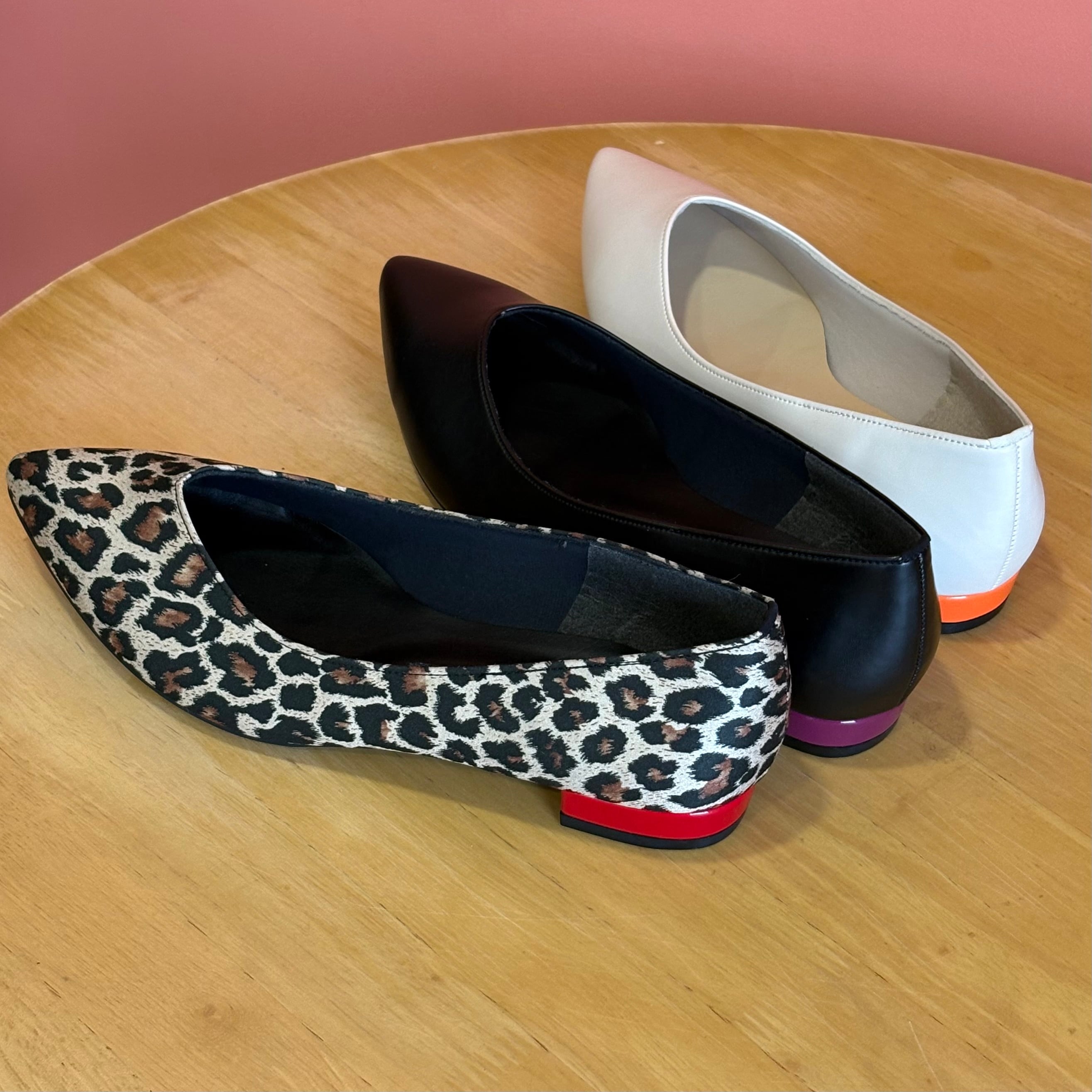 《 ご予約受付3/9(月)まで/4月中旬入荷 》【 libero 】配色ポインテッドトゥパンプス(S〜LL) / 2629