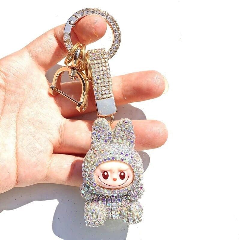 TheMonsters キラキラひとめぼれ✨ ぷくかわラブブキーホルダー