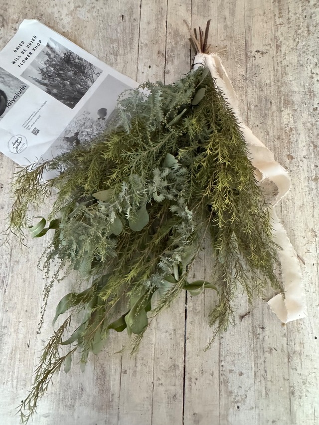 無農薬ハーブのスワッグa