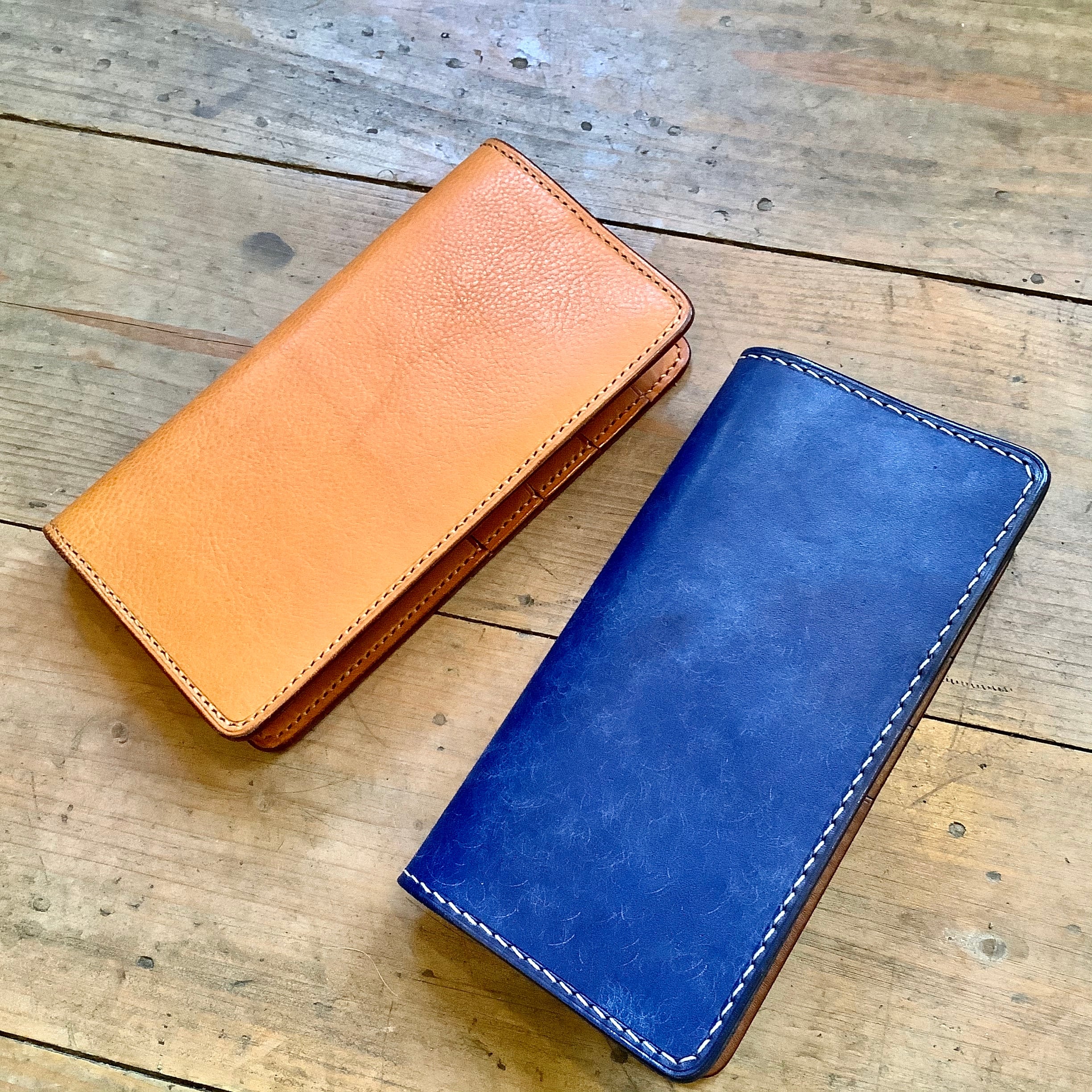 GrooverLeather LongWallet ロングウォレット GSW-200 コバルトブルー　イタリアンレザー 長財布　革製品　革小物 |  FirstOrderJewelry ファーストオーダージュエリー代官山 SilverJewelry leather powered by BASE