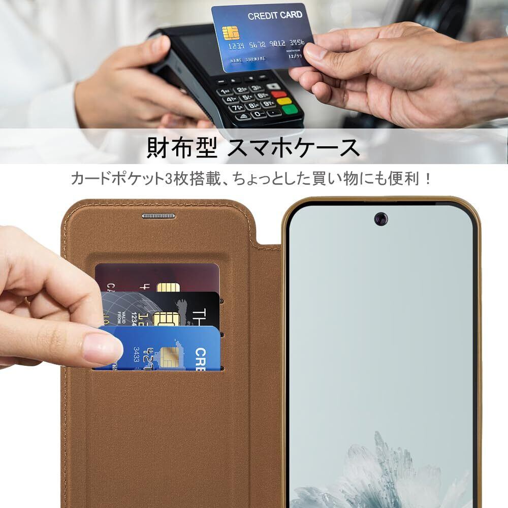 人気商品】【REHOOF】google pixel9a 用 ケース 手帳型 magsafe対応