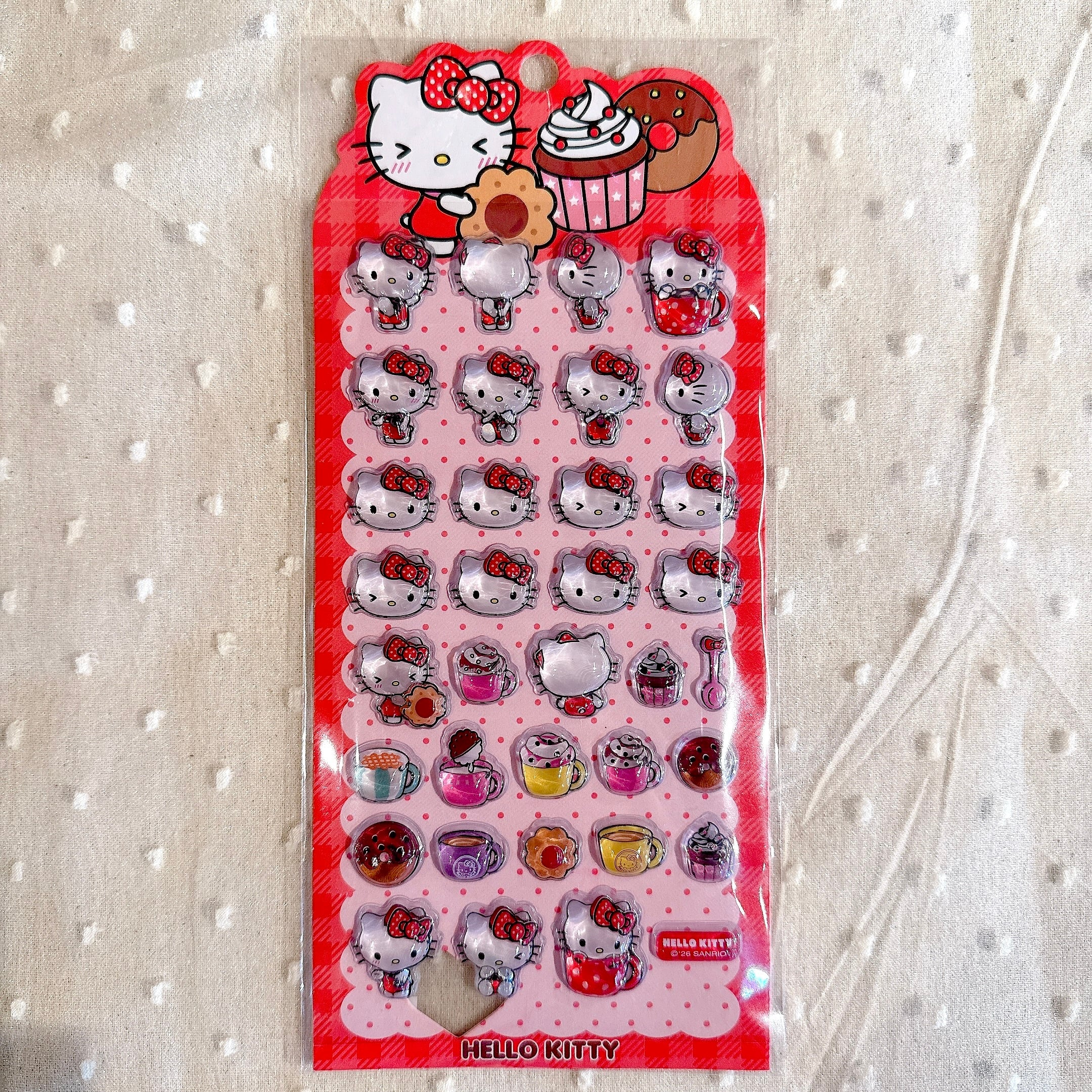 サンリオ 3D立体シール
