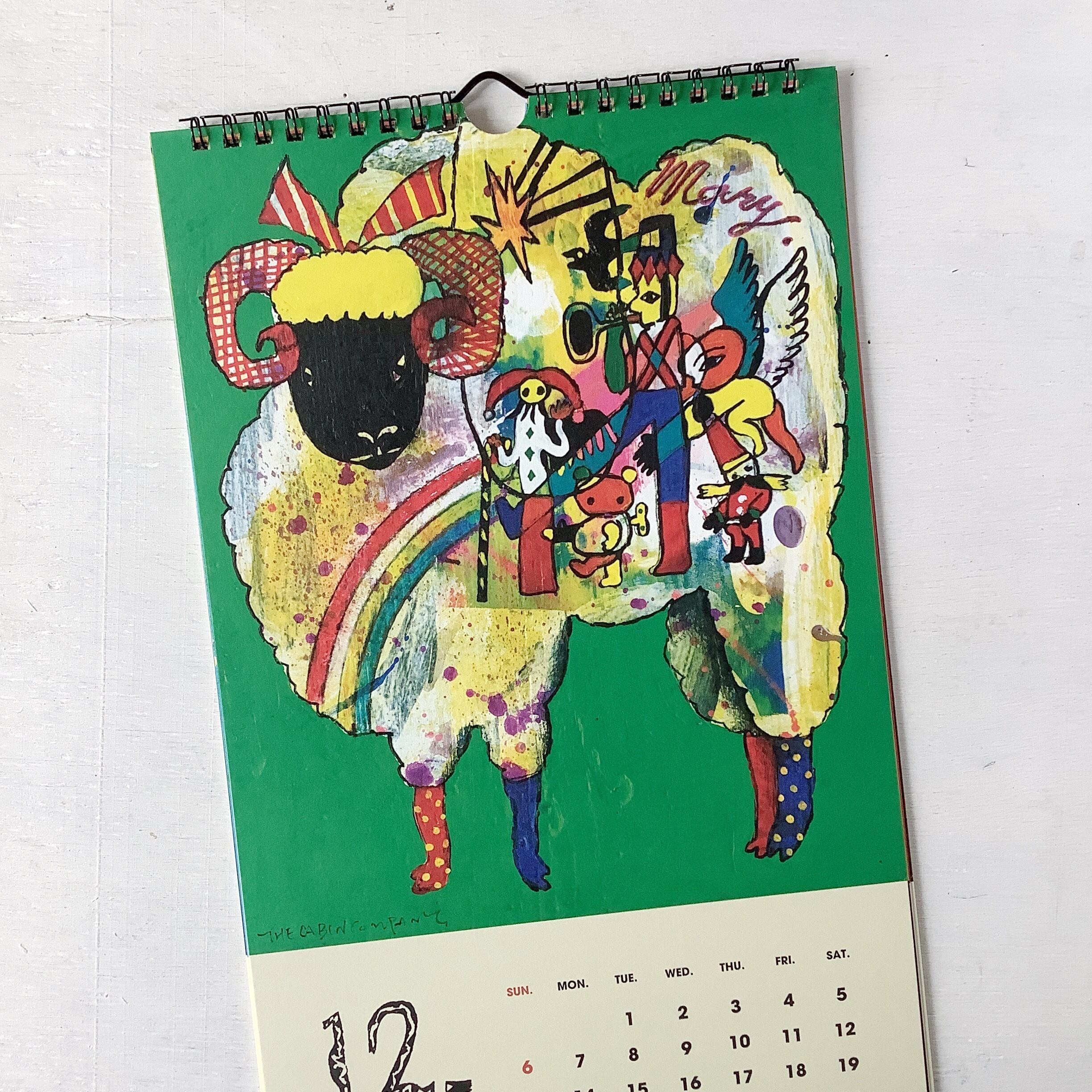 カレント創刊号 ザ・キャビンカンパニーカレンダー2026 THE ANIMALS 日記である生き物