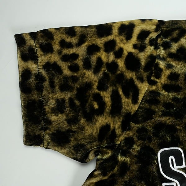 Size【M】 SUPREME シュプリーム 25SS Velvet Baseball Jersey Leopard