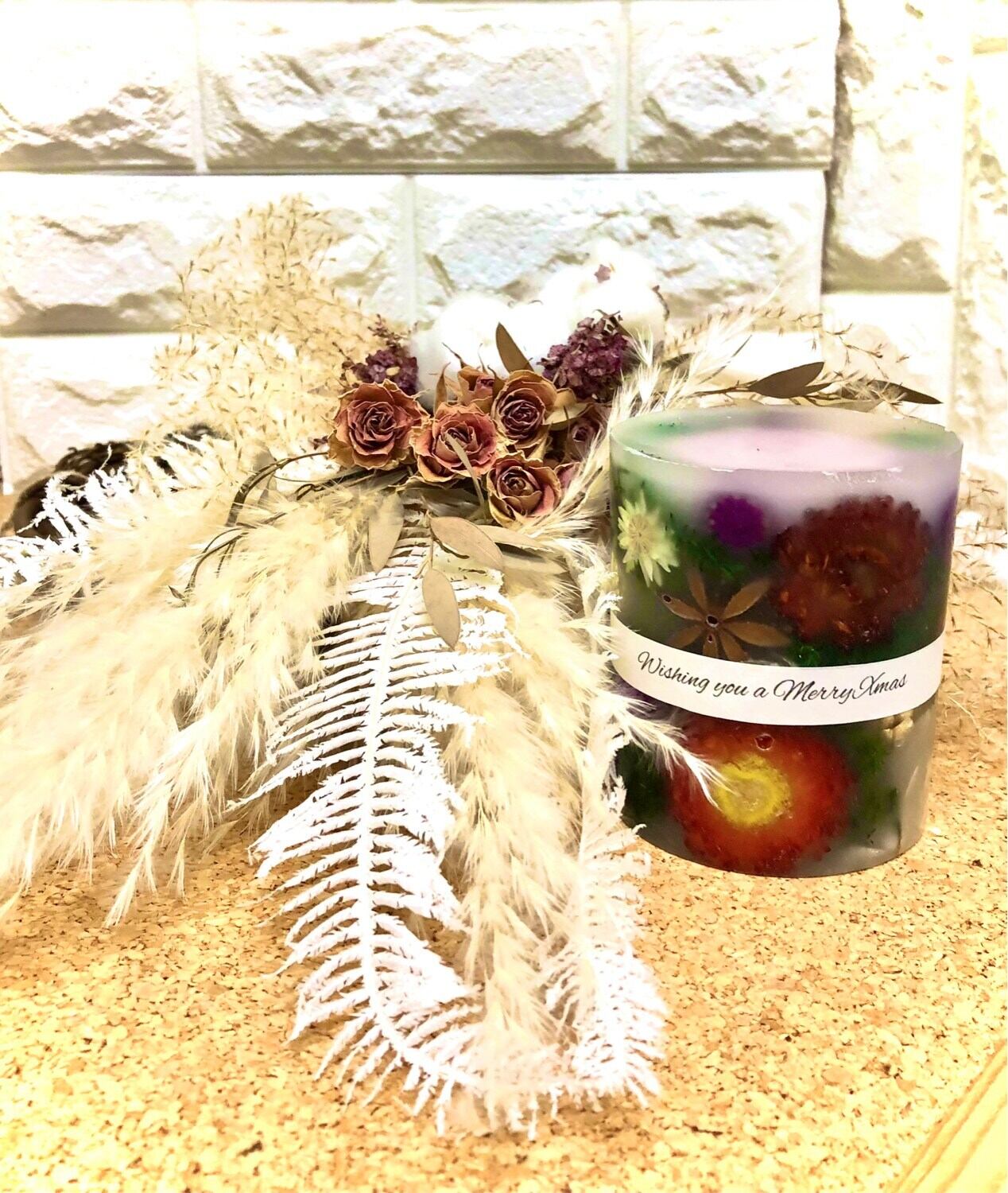 ペアがお得 ボタニカルキャンドルキット 花美知オンラインショップ