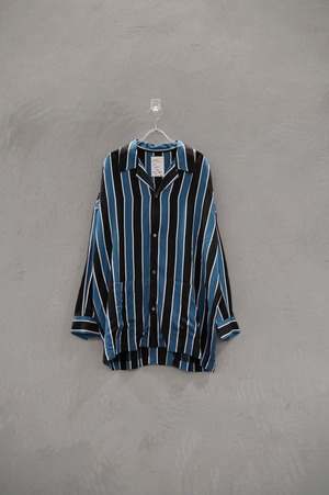 SHAREEF Stripe pajama shirt