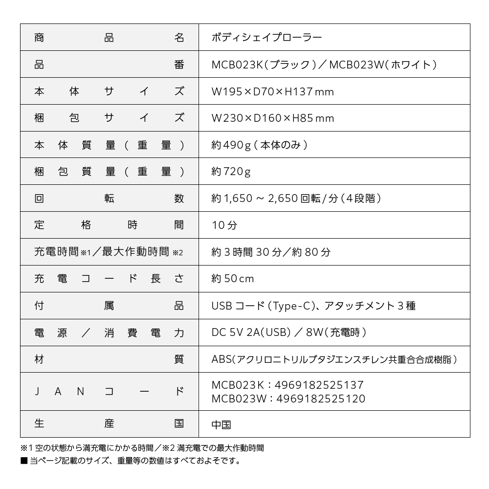 ボディシェイプローラー MCB023 | ALINCO FITNESS