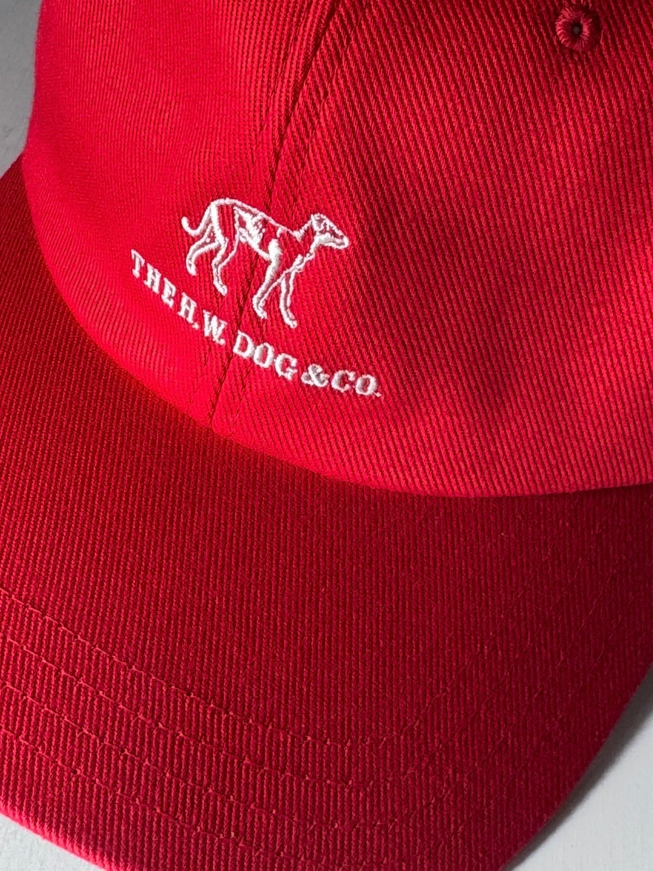 THE H.W.DOG&CO D-01131 SMART REGULAR CAP (RED) | TiL (ティル）