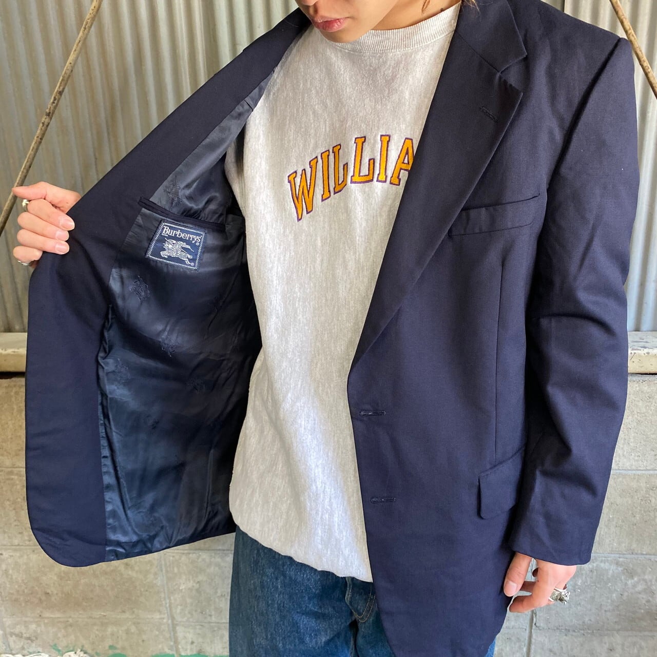 ビンテージ USA製 Burberry