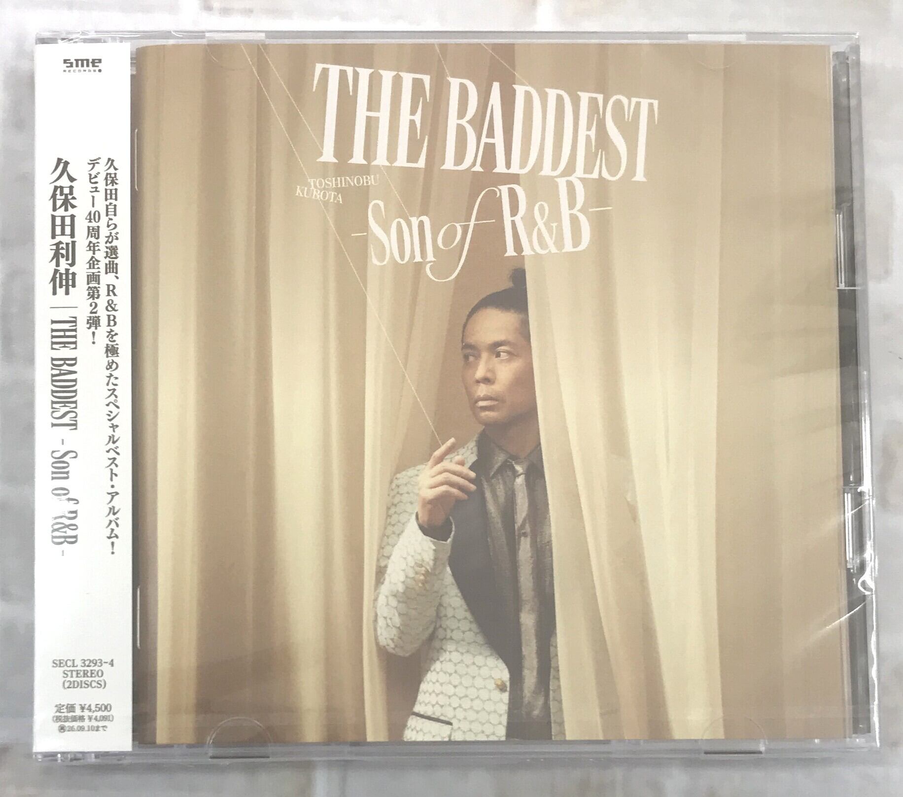 久保田利伸 / THE BADDEST ～Son of R＆B～ / 初回生産限定盤 (CD+DVD