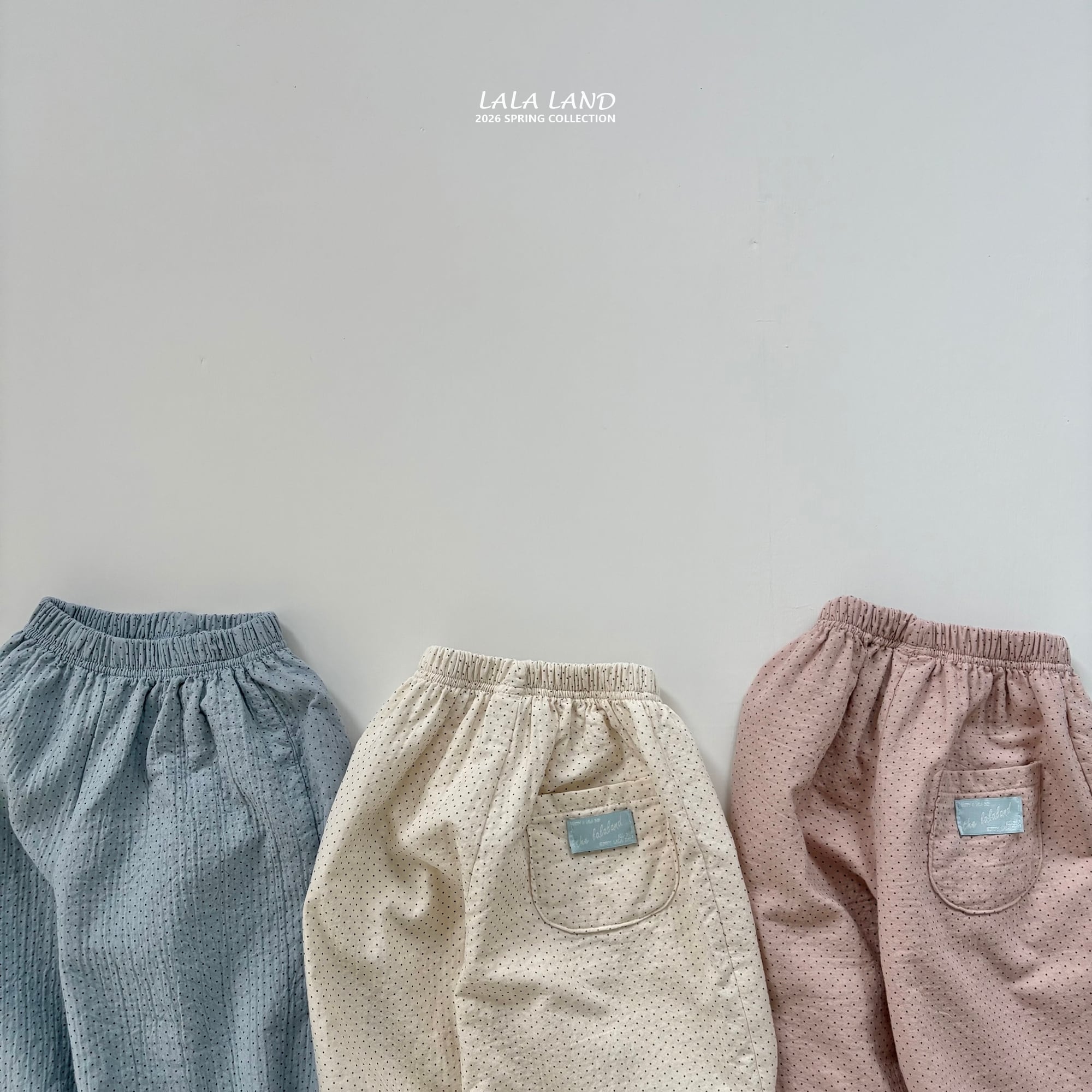 予約»«LaLa Land» ドットジョガーパンツ 3colors | 子供服 capucapu