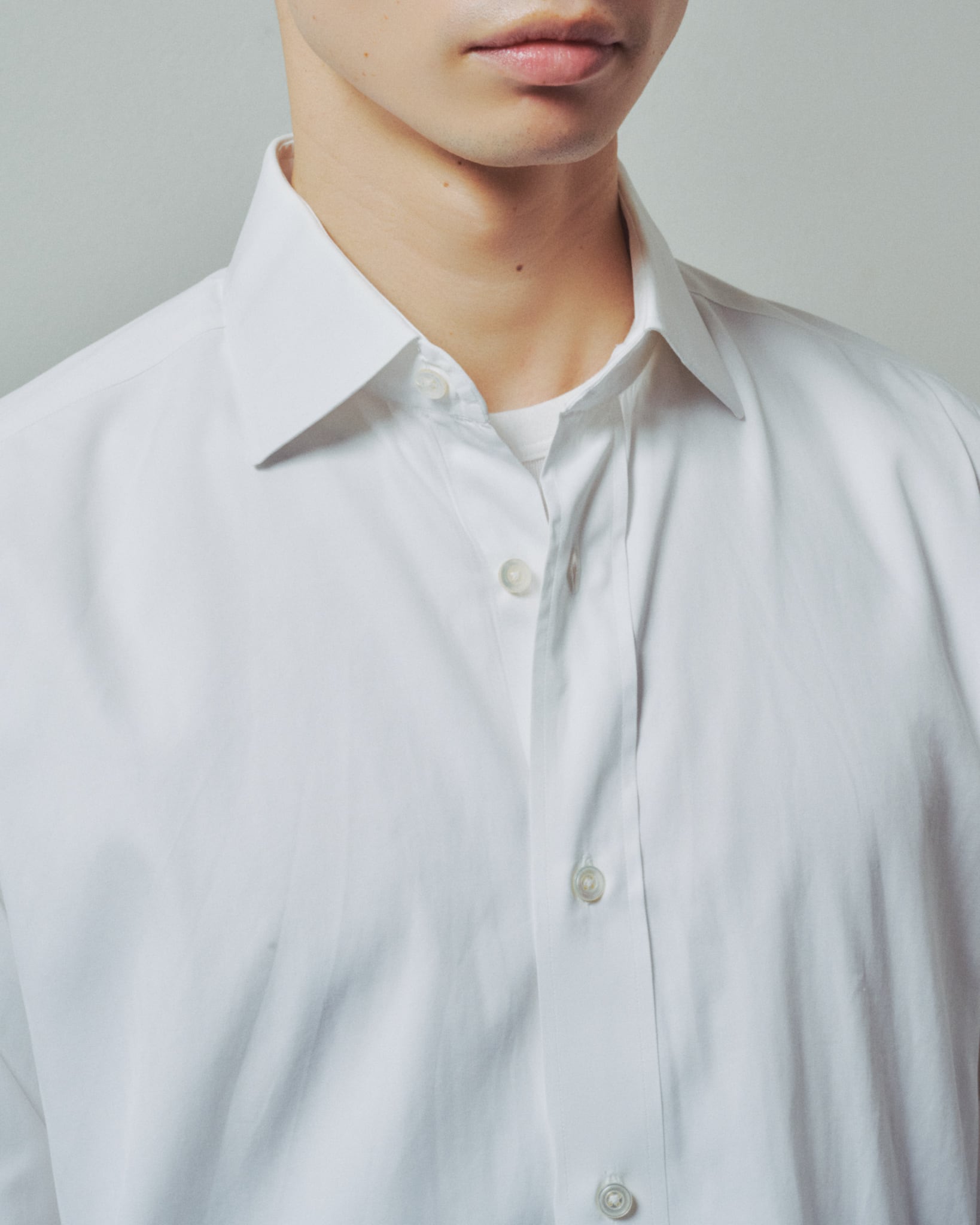 定価15万】HERMES special B.D. cotton shirt made in France mint