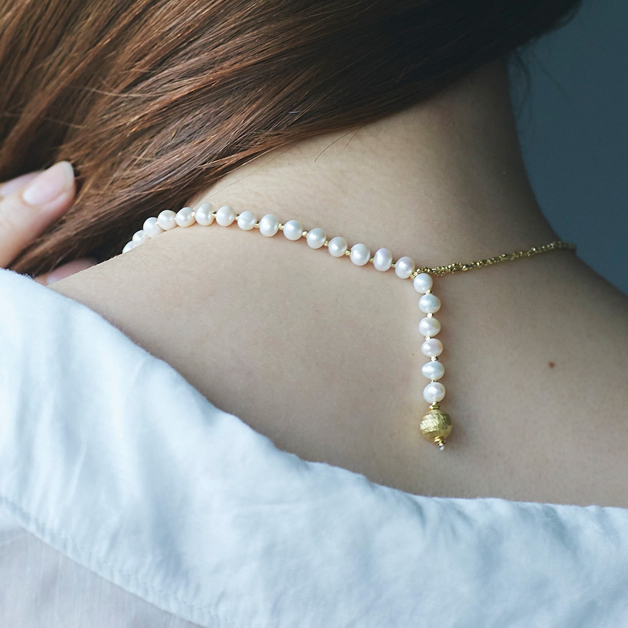 manon ネックレス M ゴールド | ciika