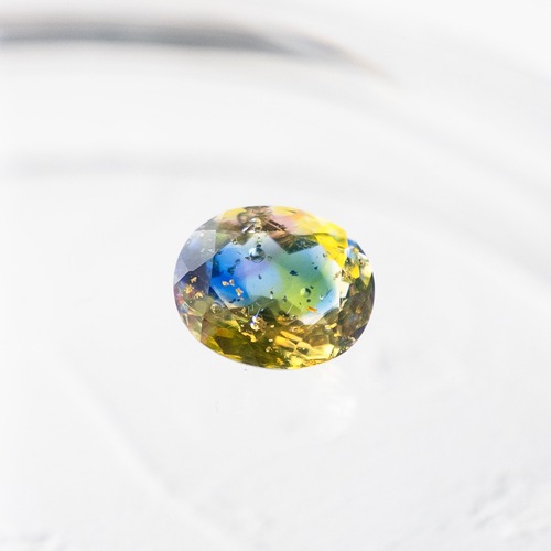 オーバル　10×8mm　#266【硝子の宝石】箔入