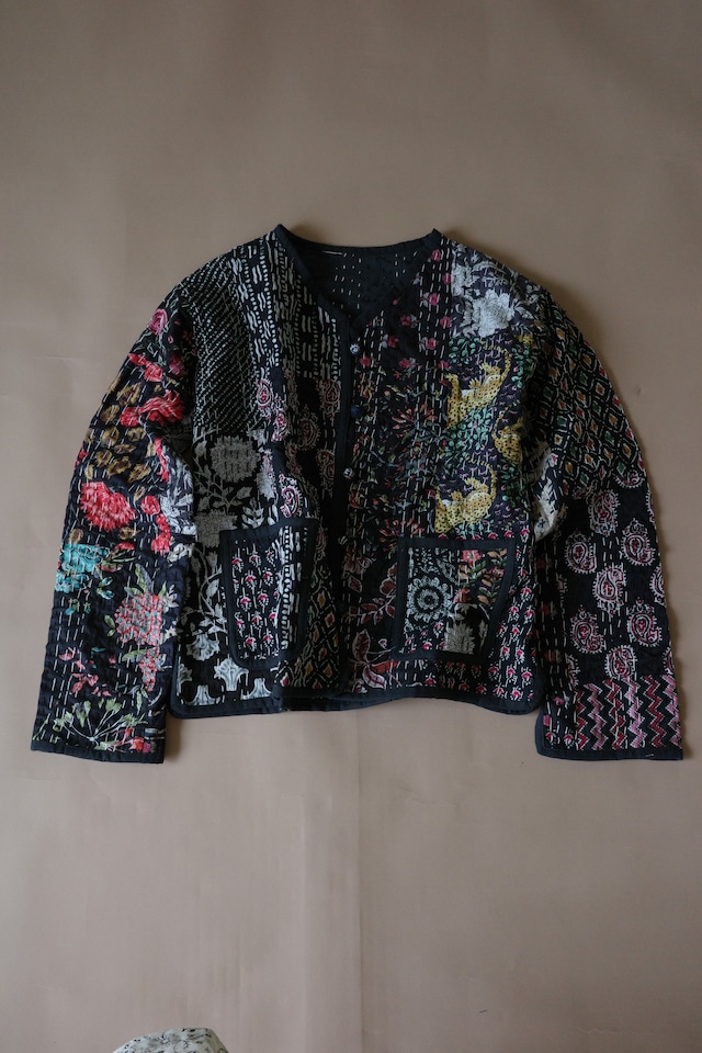 Patchwork Quilted Reversible Jacket