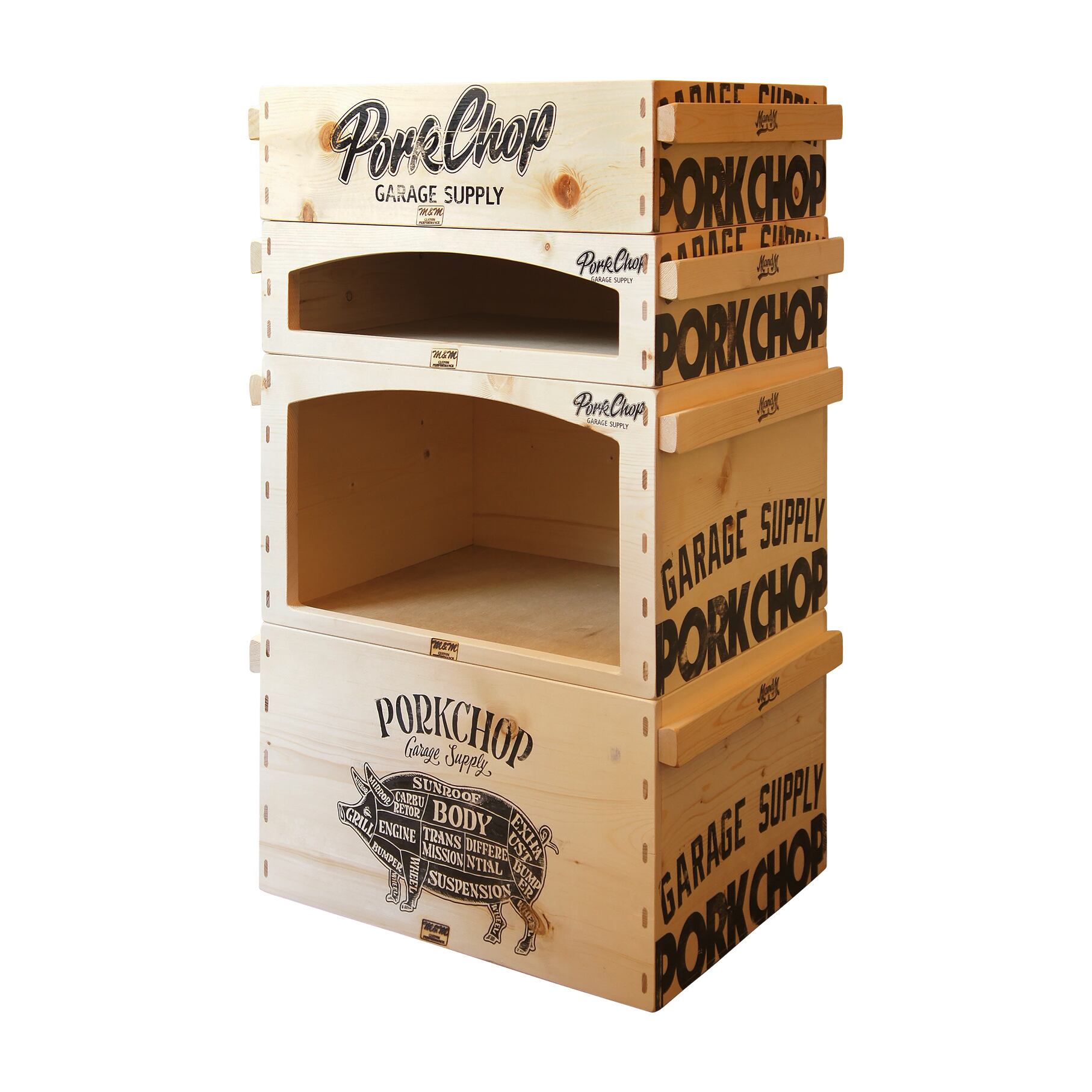 難ありPORKCHOP GARAGESUPPLY M&M PORK BOX XL PORK BOX M | PORKCHOP GARAGE SUPPLY