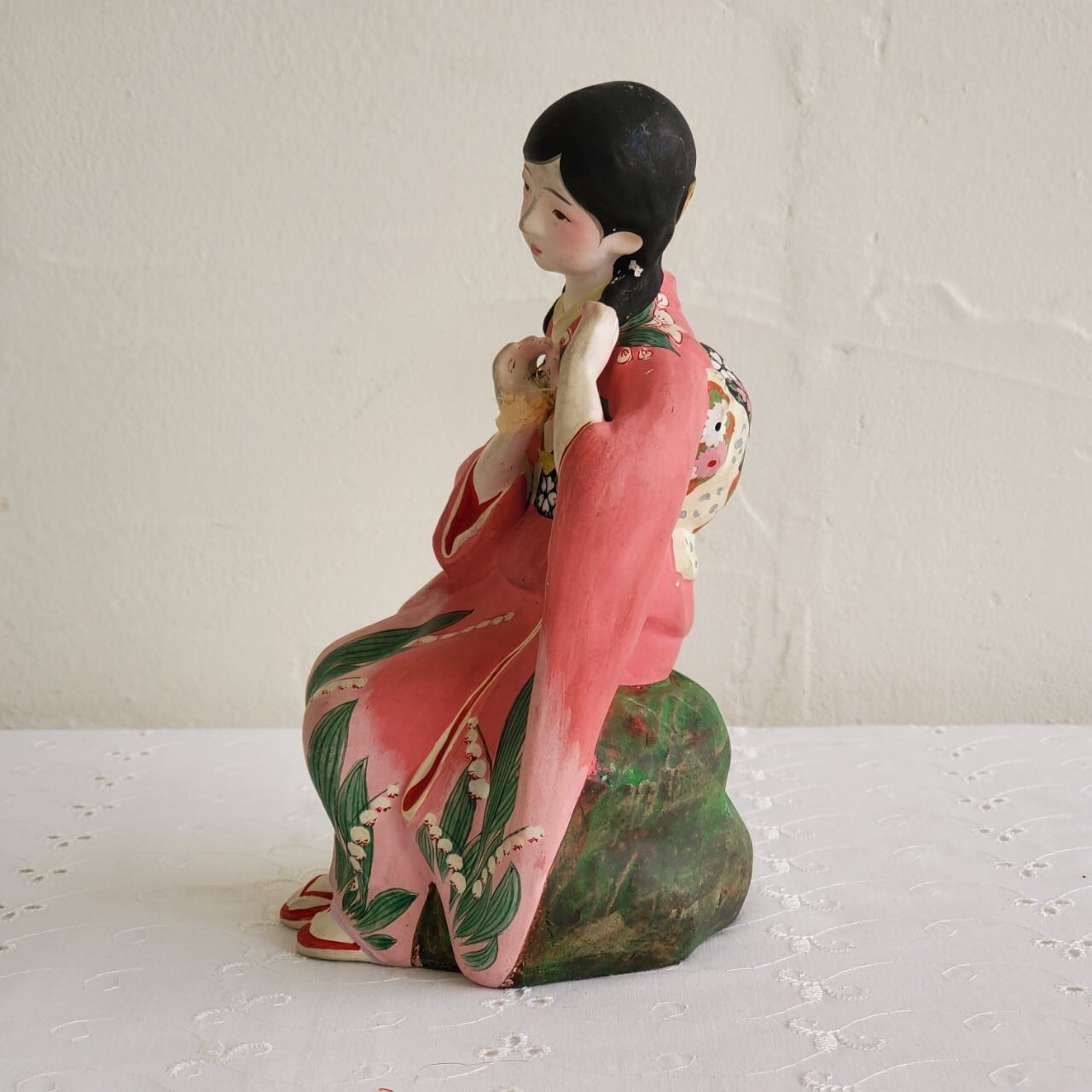 着物美人 夢二土人形 c | アンティーク雑貨・家具・骨董品