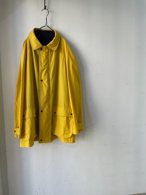 1980〜90's Vintage French Cotton Poplin Field Jacket "Yellow"(1980〜90年代頃 イエローのフィールドジャケット)