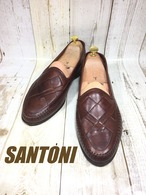 Santoni サントーニ ローファー US9 27cm