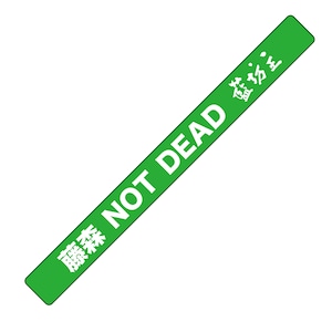 藤森NOT DEAD ラバーバンド