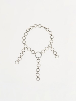 OUR LEGACY　RING NECKLACE　SASSY SILVER　A2248RSS