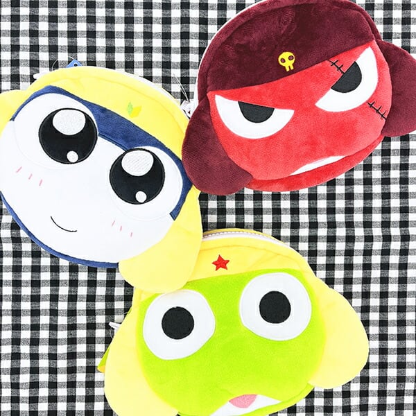 ケロロ軍曹 ケロロ＆クルル リバペン ポーチ ペンケース