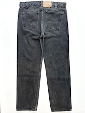 80s Levi’s 505 BLACK DENIM PANTS MADE IN USA Size W36L30→W35L29.5