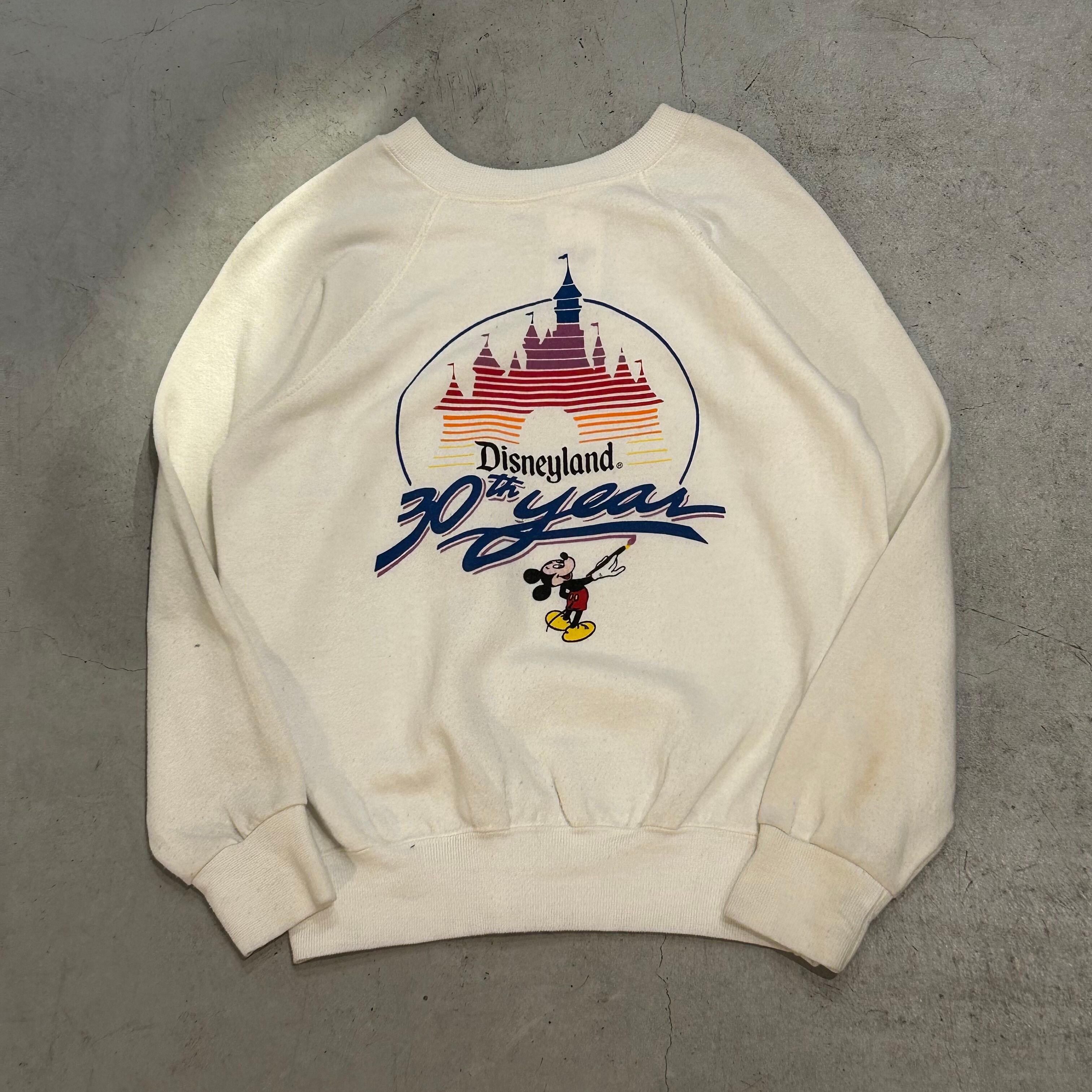 1985s Disney land “30th year” sweat【高円寺店】