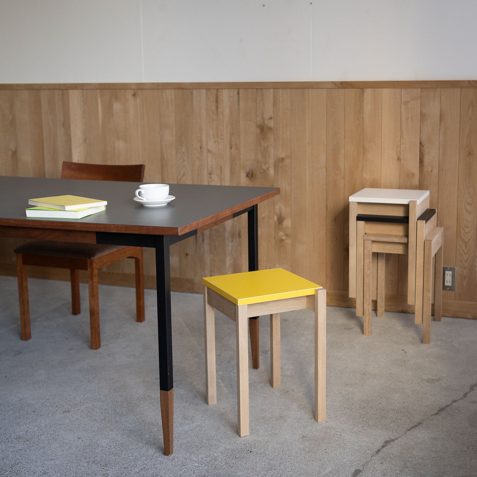 STACK COLORED ／ スタッキングスツール カラータイプ | WOODWORK