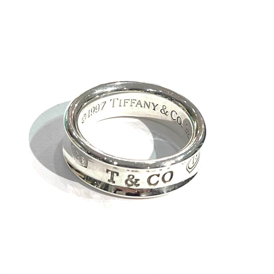 TIFFANY&CO】【15号】1970 ティファニーナローデザインシルバーリング