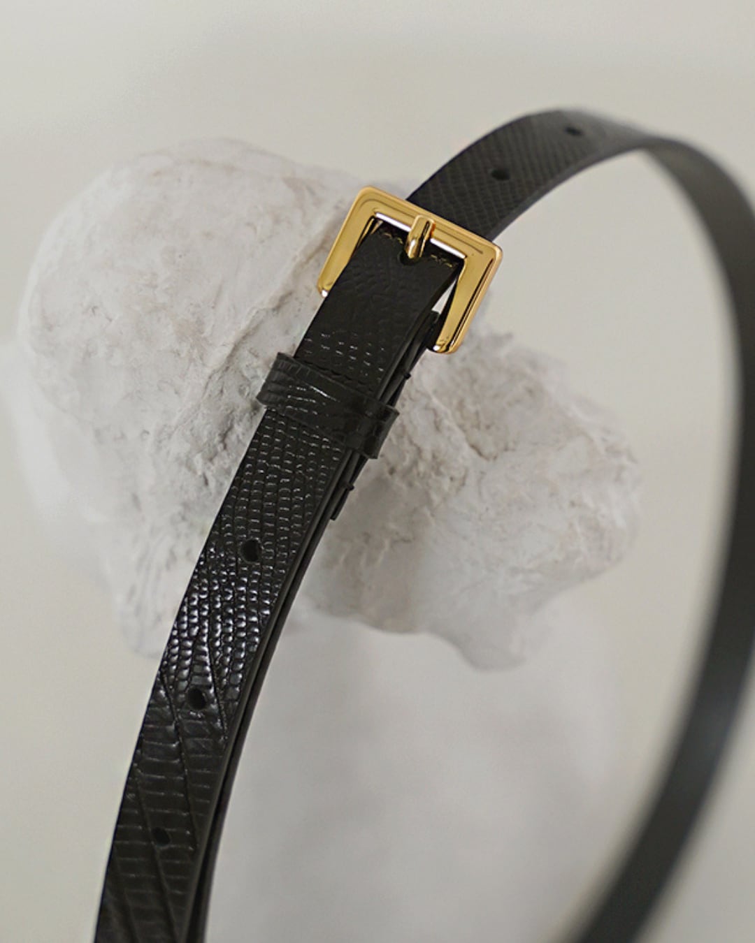 リザードレザーベルト G25135