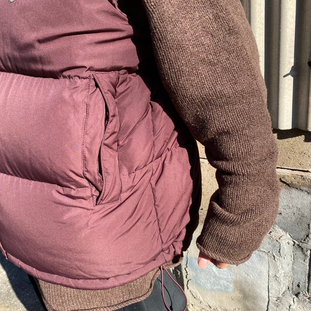 00s Nike ナイキ ダウンベスト ロゴ刺繍 ワンポイント XLサイズ 00年代 NIKE ナイキ ダウンベスト メンズXL相当 古着 スモールス