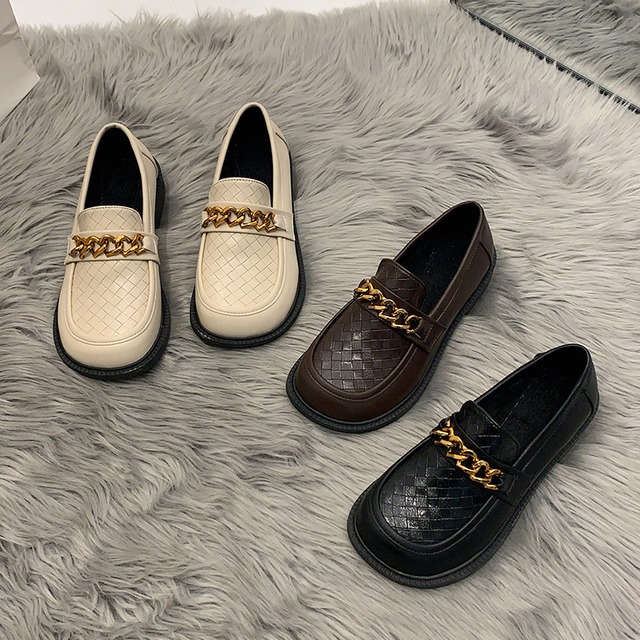 レディーススプリングスタイルレッドカジュアルブラックスタンダードレザー 靴 シューズ レトロ 春物 部族の婦人靴51498145150