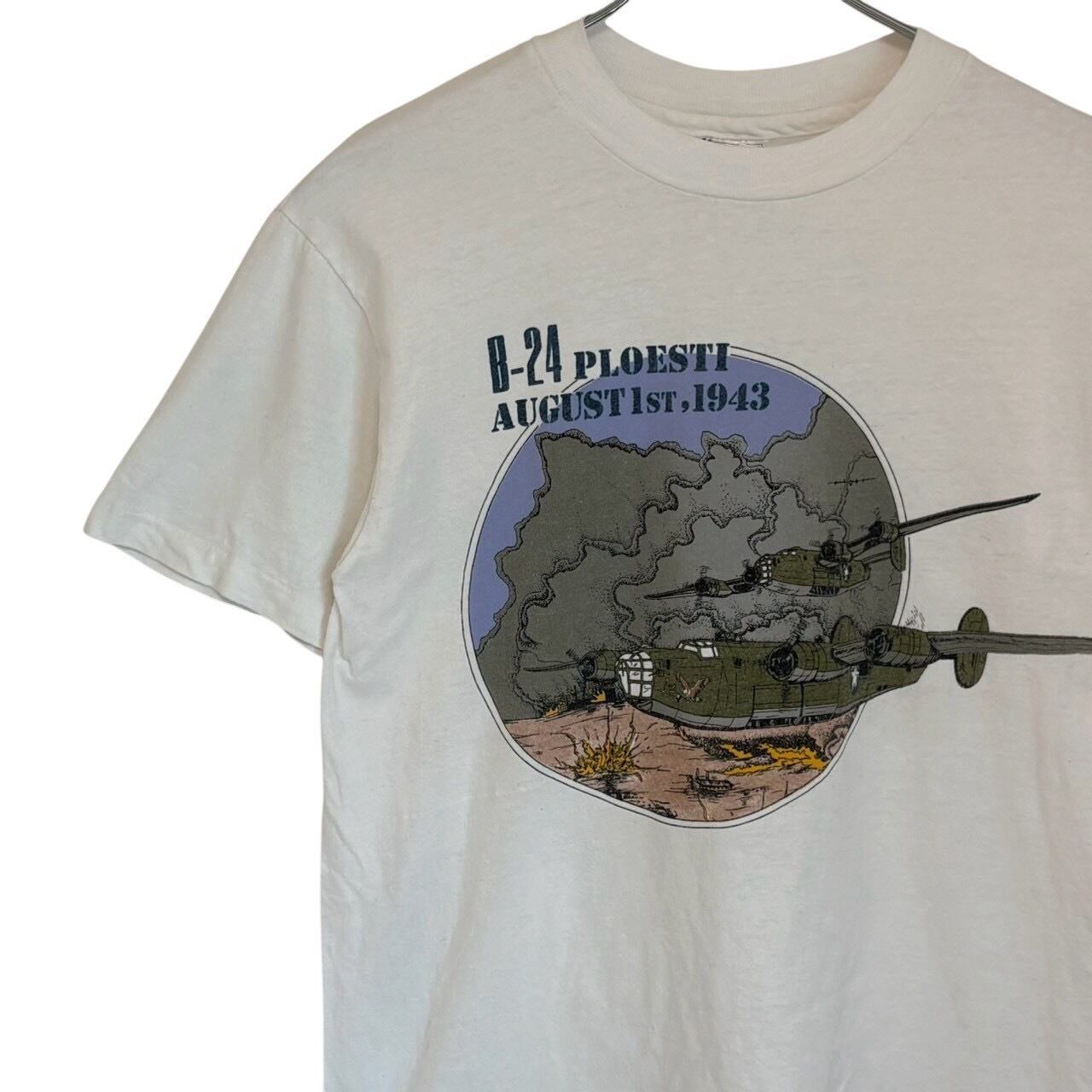 vintage Tシャツ S センターロゴ プリント USA製 | 古着屋SAKASHITA