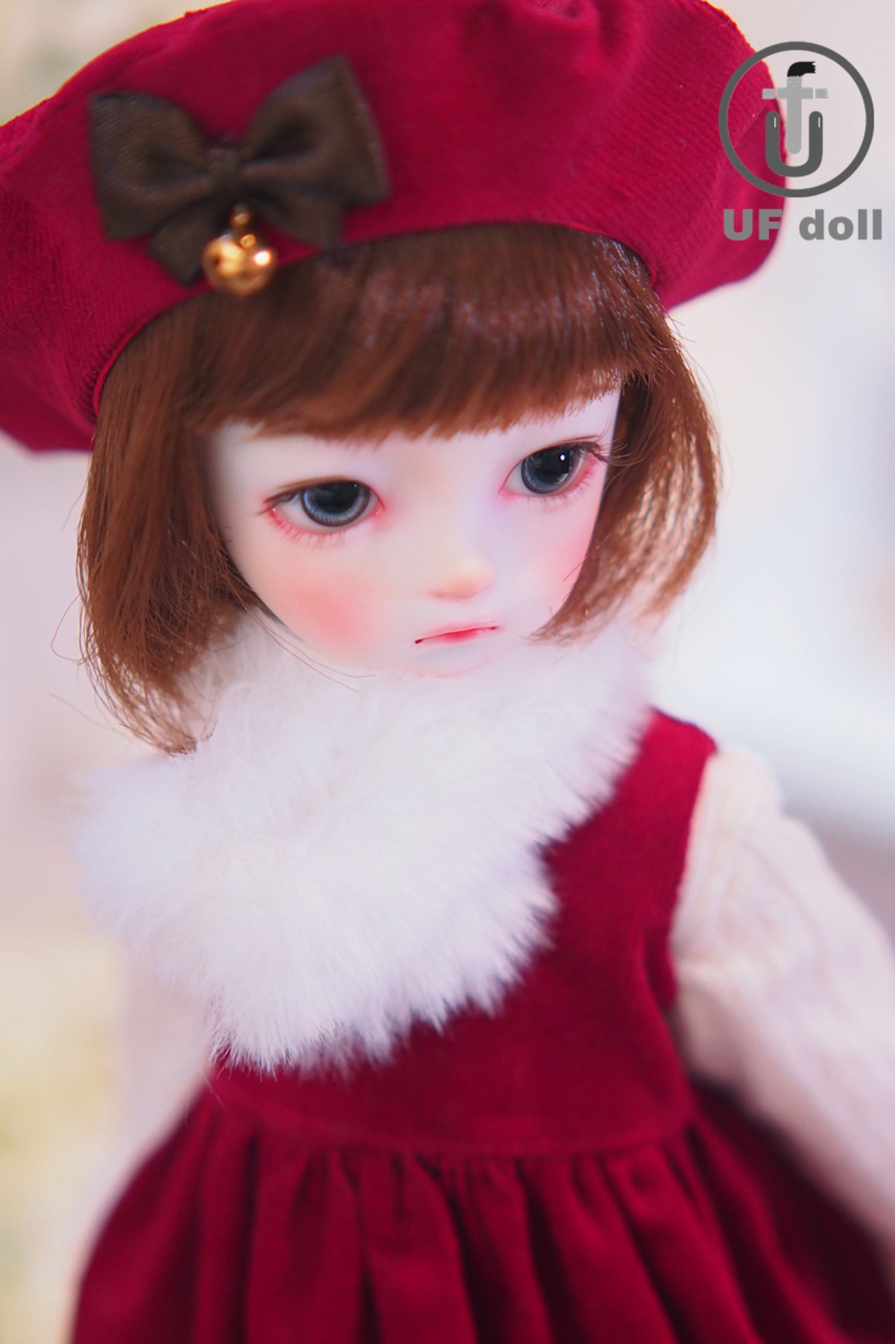 予約販売】【UF doll】1/4 BJD 小忘 ノーメイクヘッド 球体関節人形 