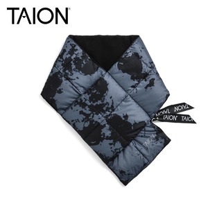 TAION タイオン ベーシック ダウンマフラー TAION-201A 800FP ダウン95% パッカブル ユニセックス 軽量 防寒 スノーダイダイ