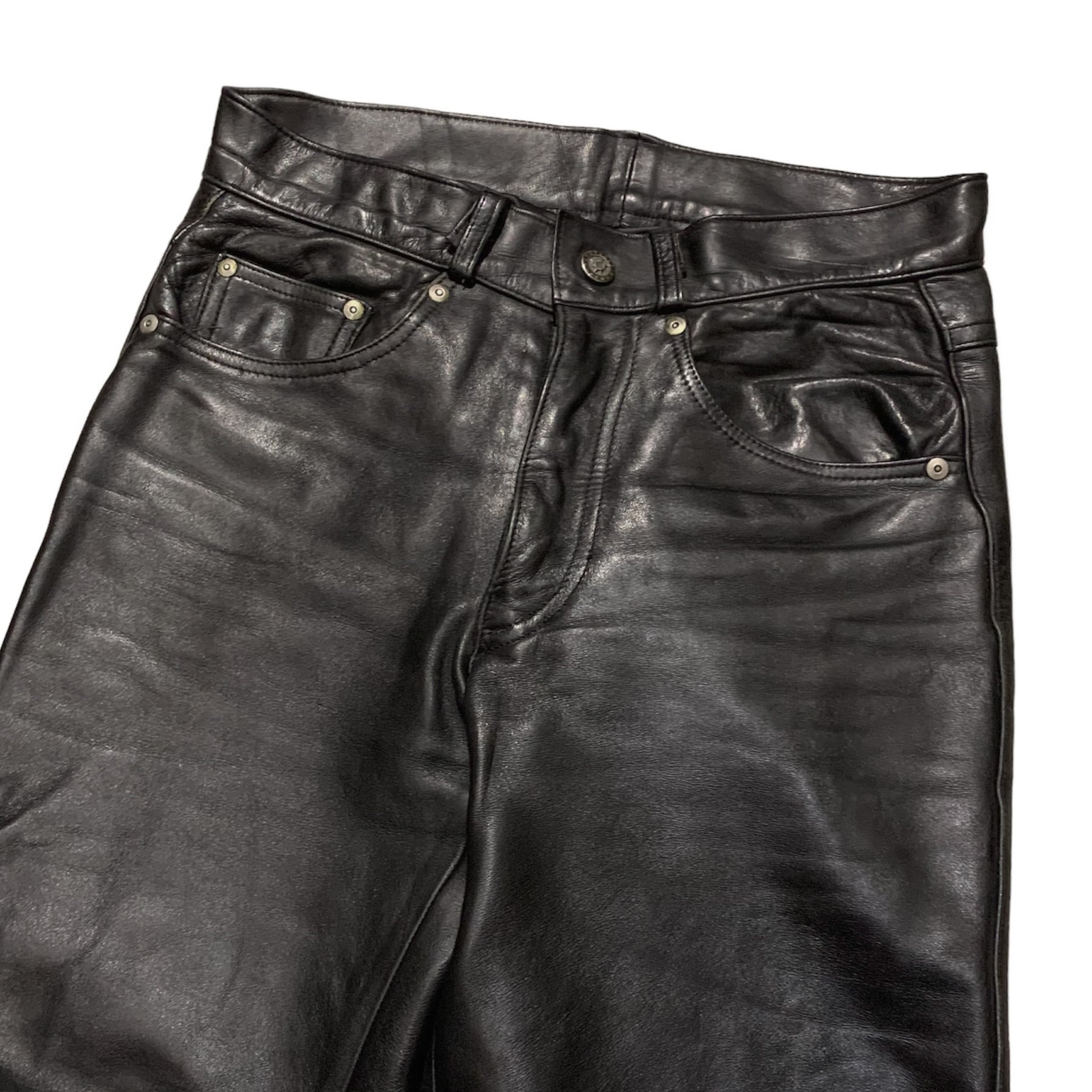 USA製 SCHOTT Leather Pants 実寸W30 / ショット レザーパンツ USA製 SCHOTT Leather Pants 実寸W30 / ショット レザーパンツ