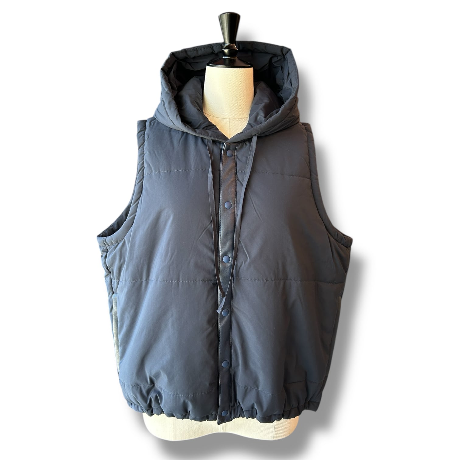 ”Women's Food Vest-Navy【IKITSUKE】フードベスト イキツケ