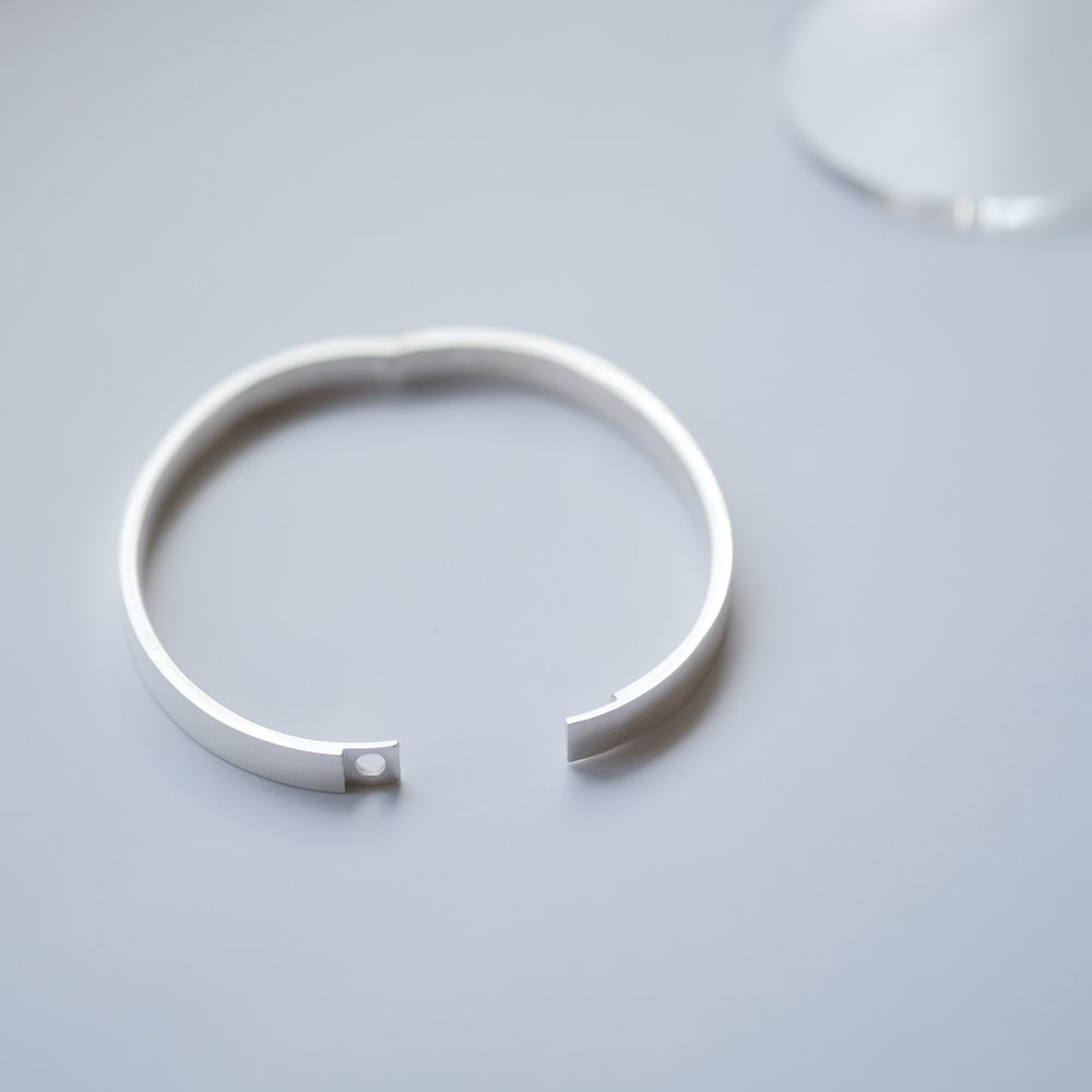 幅6mm ボールド バングル シルバー925 | クラウドジュエリー(Cloud