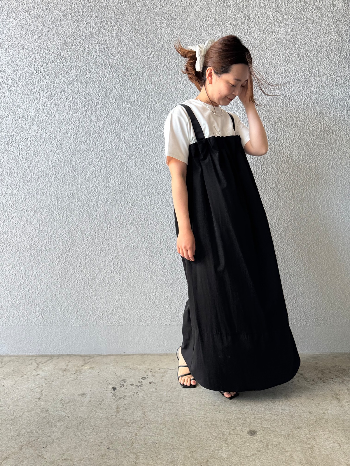 【Mewl】撥水タックプリーツワンピース | MIEL select shop
