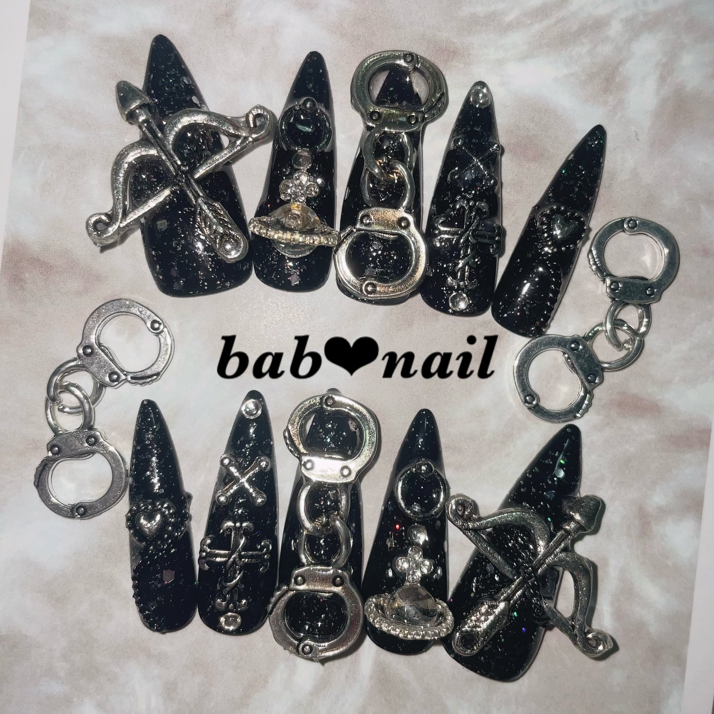 地雷系♡サブカル♡ネイルチップ | ばぶnail❤︎ネイルチップ