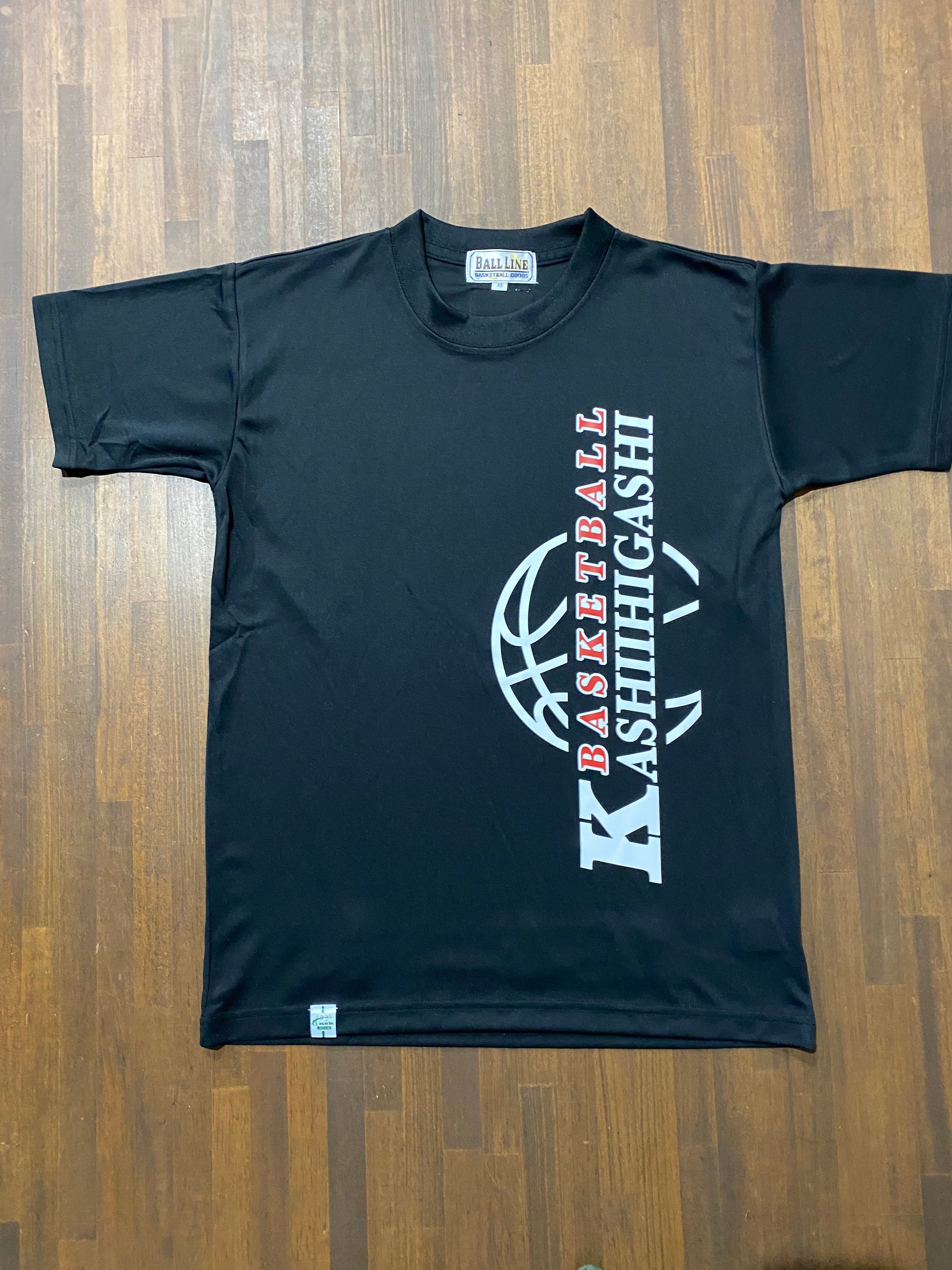 【デザインサンプル】香椎東ミニバスケットボールクラブ（U12・男子）選手スタッフTシャツ