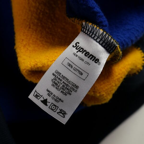 Size【L】 SUPREME シュプリーム 17AW Patchwork Hooded Sweatshirt