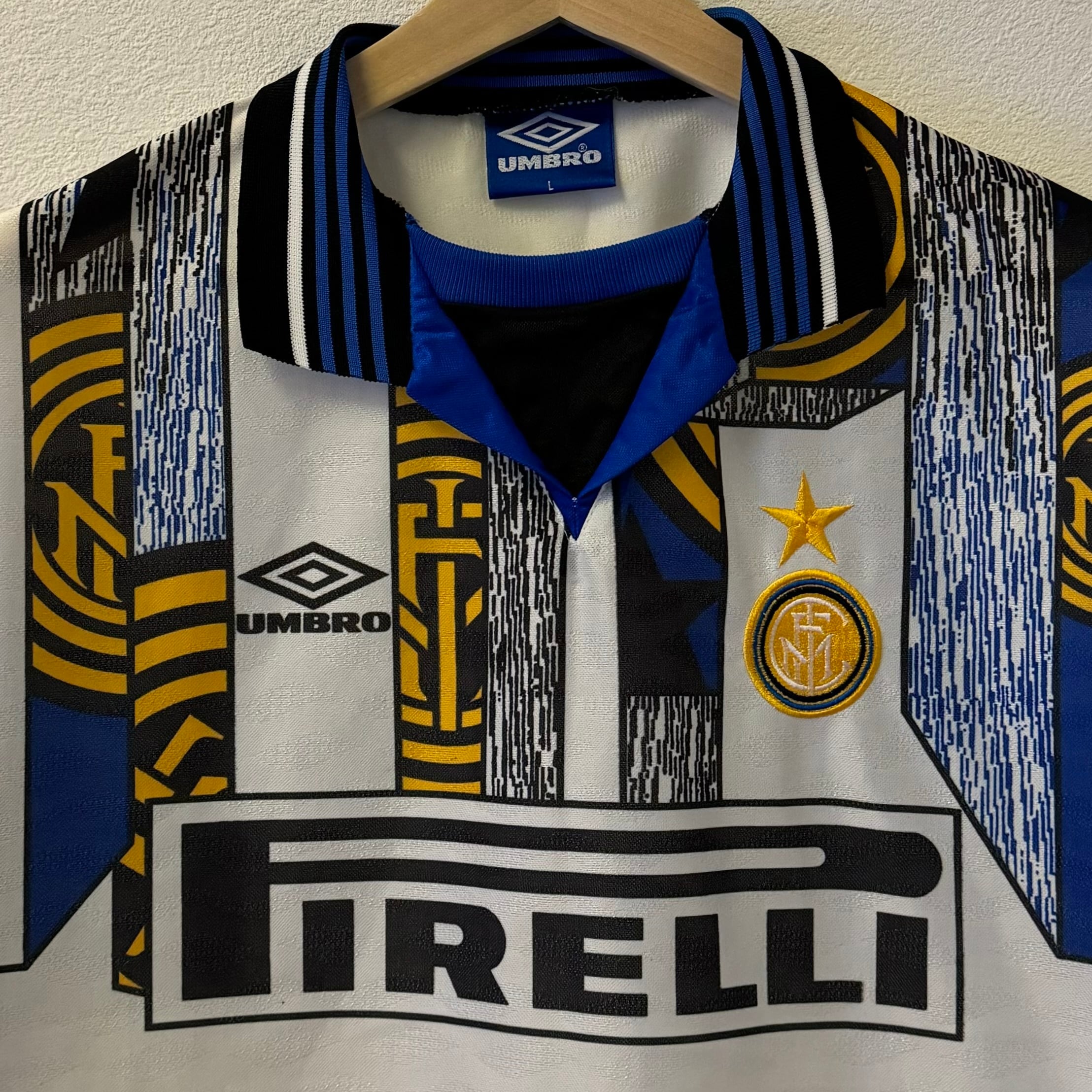 インテルミラノ95/96 タグ付きトレーニングシャツ 【公式通販】